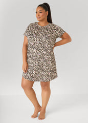 Moon To Noon Leopard Sleepshirt