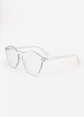 Clear Rimless Glasses