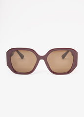 Square Frame Tinted Sunglasses