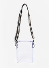 Embroidered Clear Camera Bag