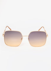 Rectangle Wire Sunglasses