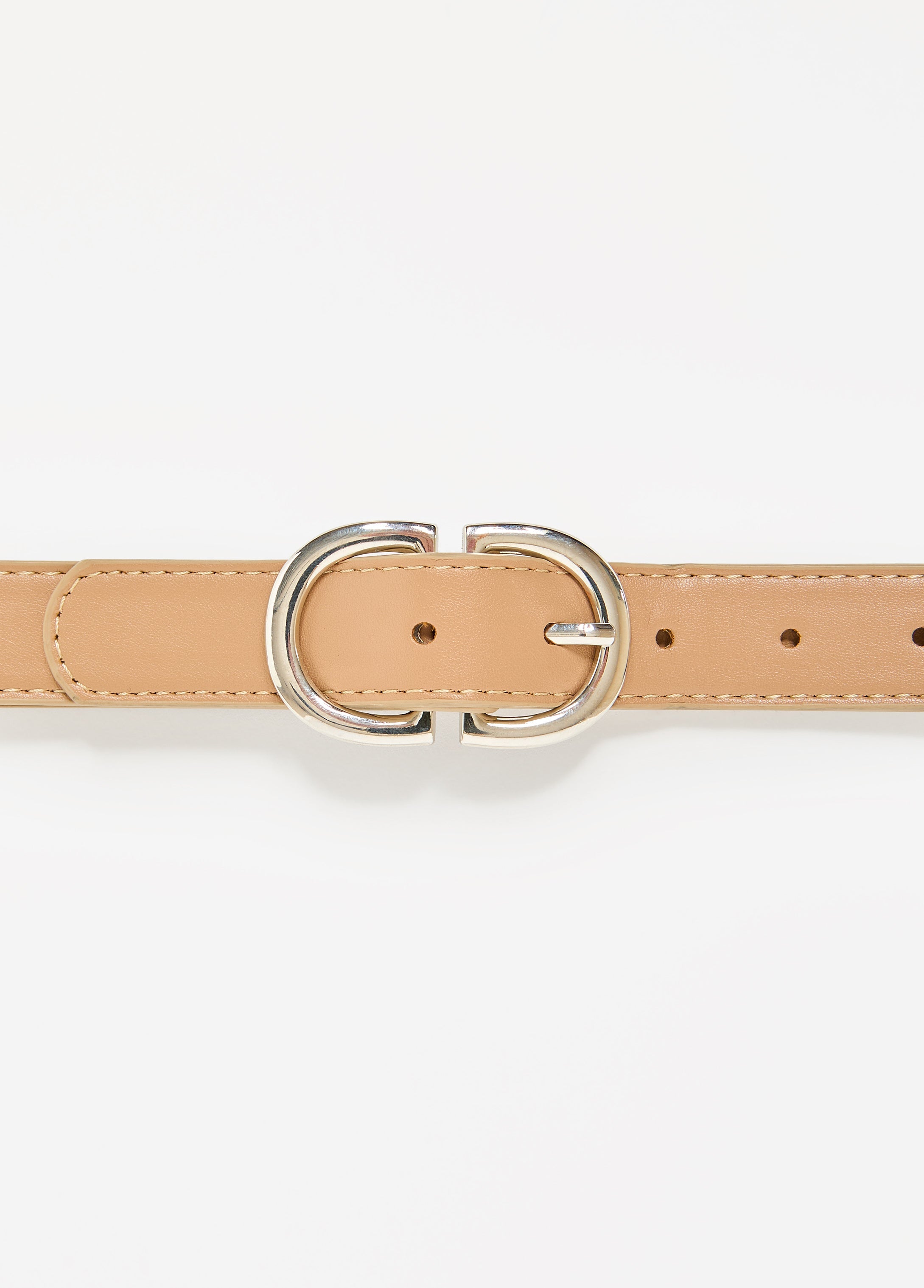 Crescent Buckle Pants Belt