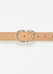 Crescent Buckle Pants Belt