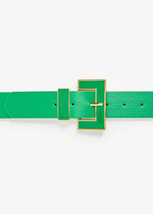 Enamel Buckle Pants Belt