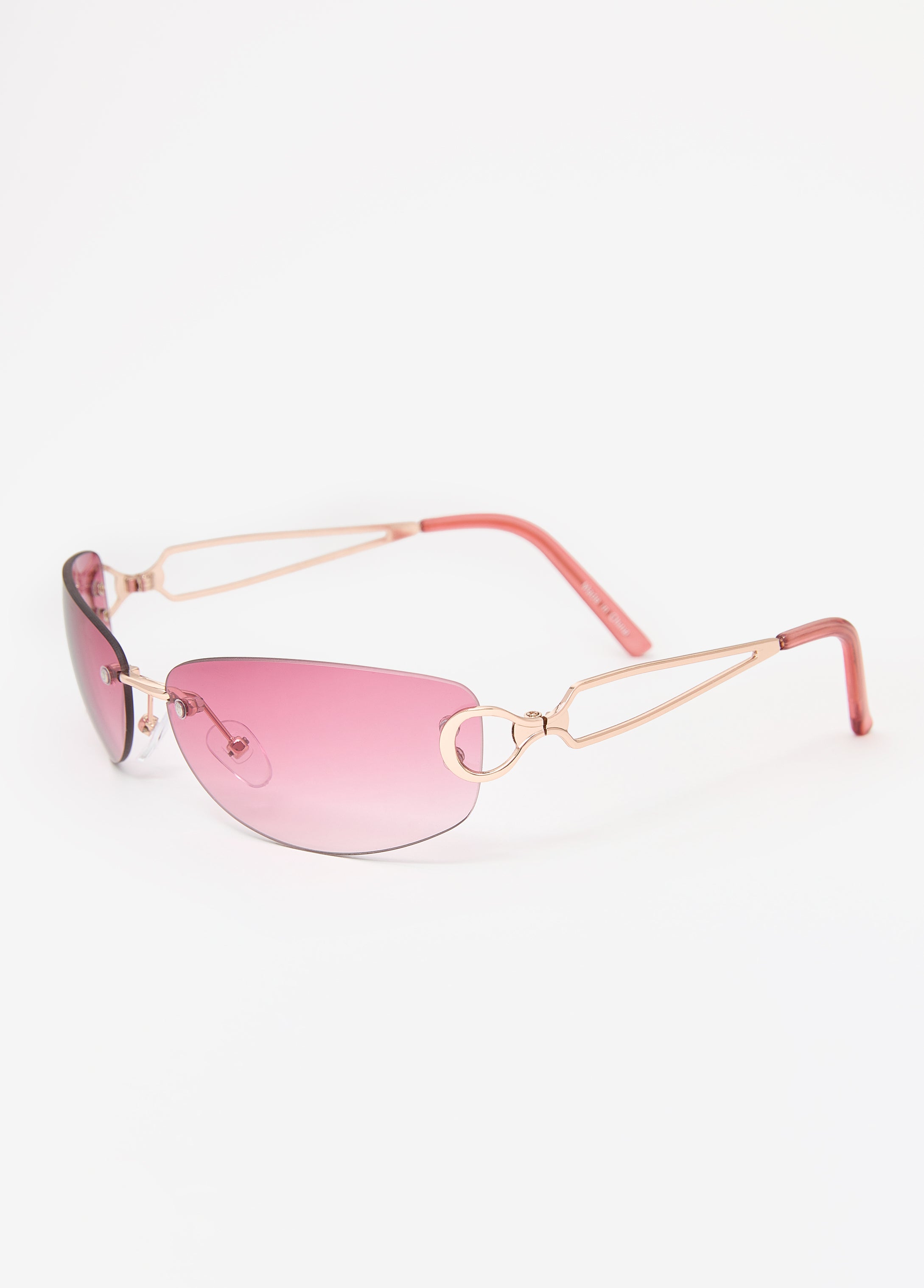 Ombre Rimless Glasses