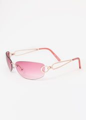 Ombre Rimless Glasses