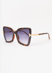 Tortoiseshell Square Sunglasses