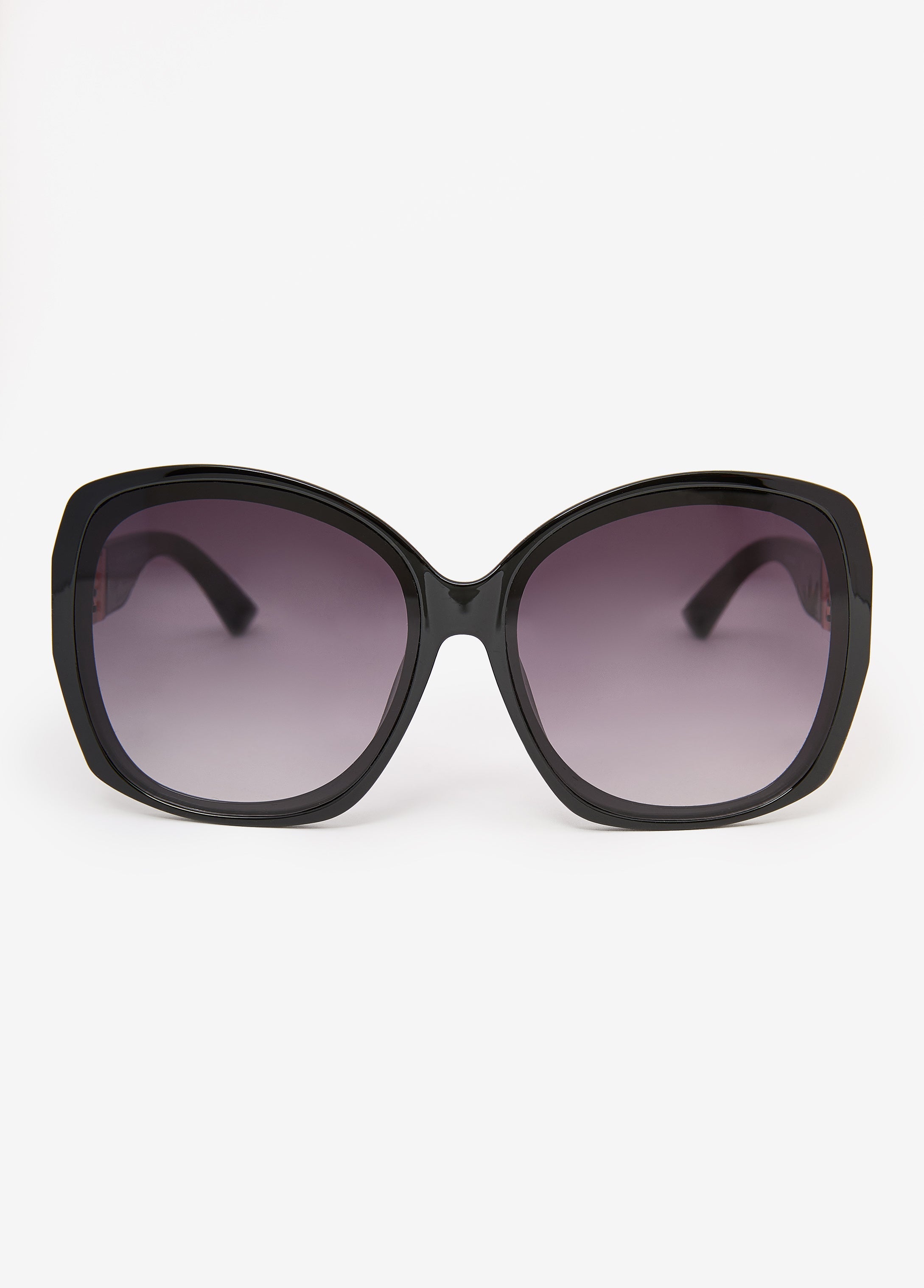 Chain Trimmed Square Sunglasses