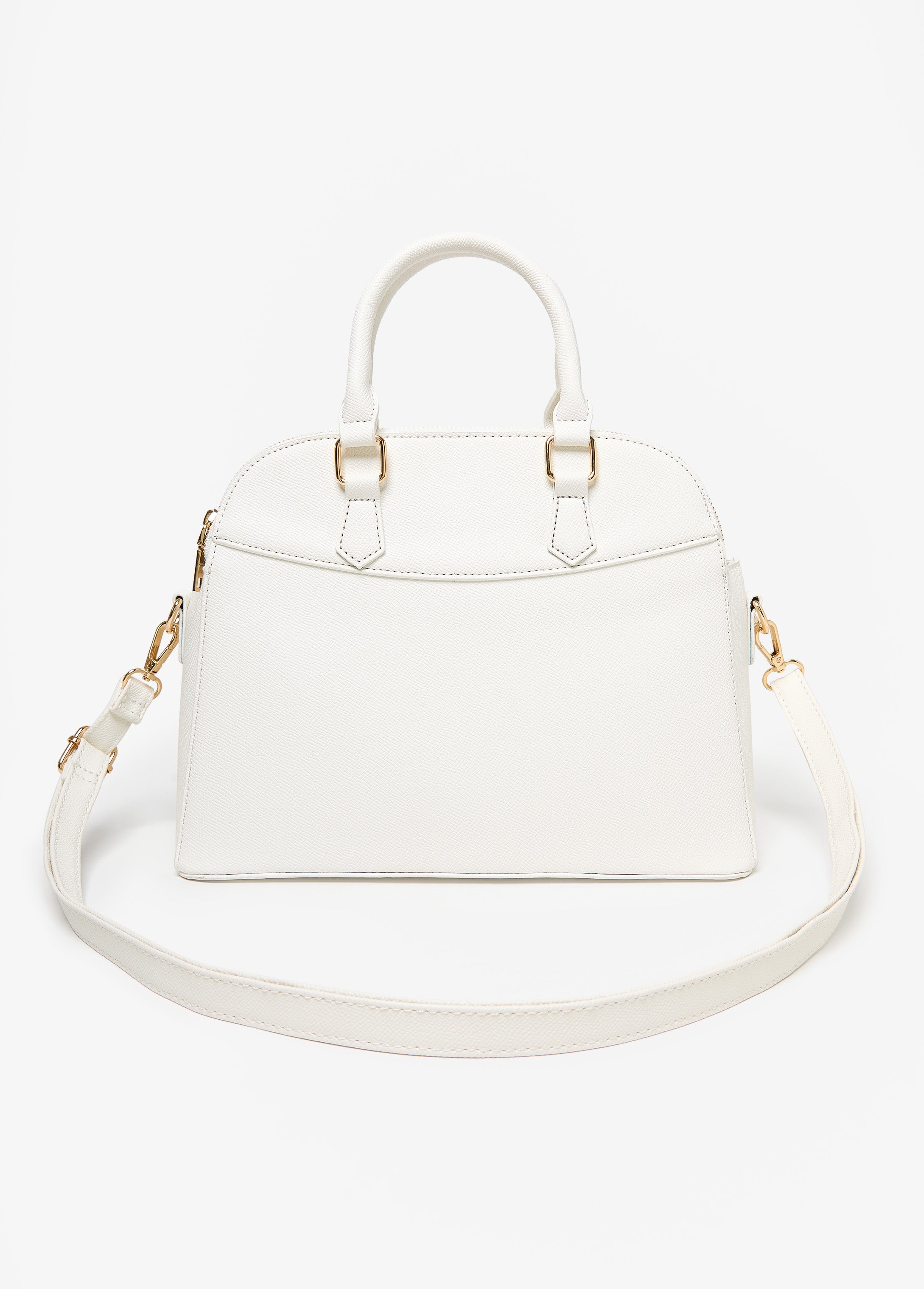Textured Top Handle Satchel