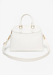 Textured Top Handle Satchel