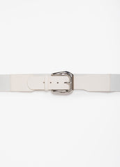 Hammered Buckle Stretch Belt
