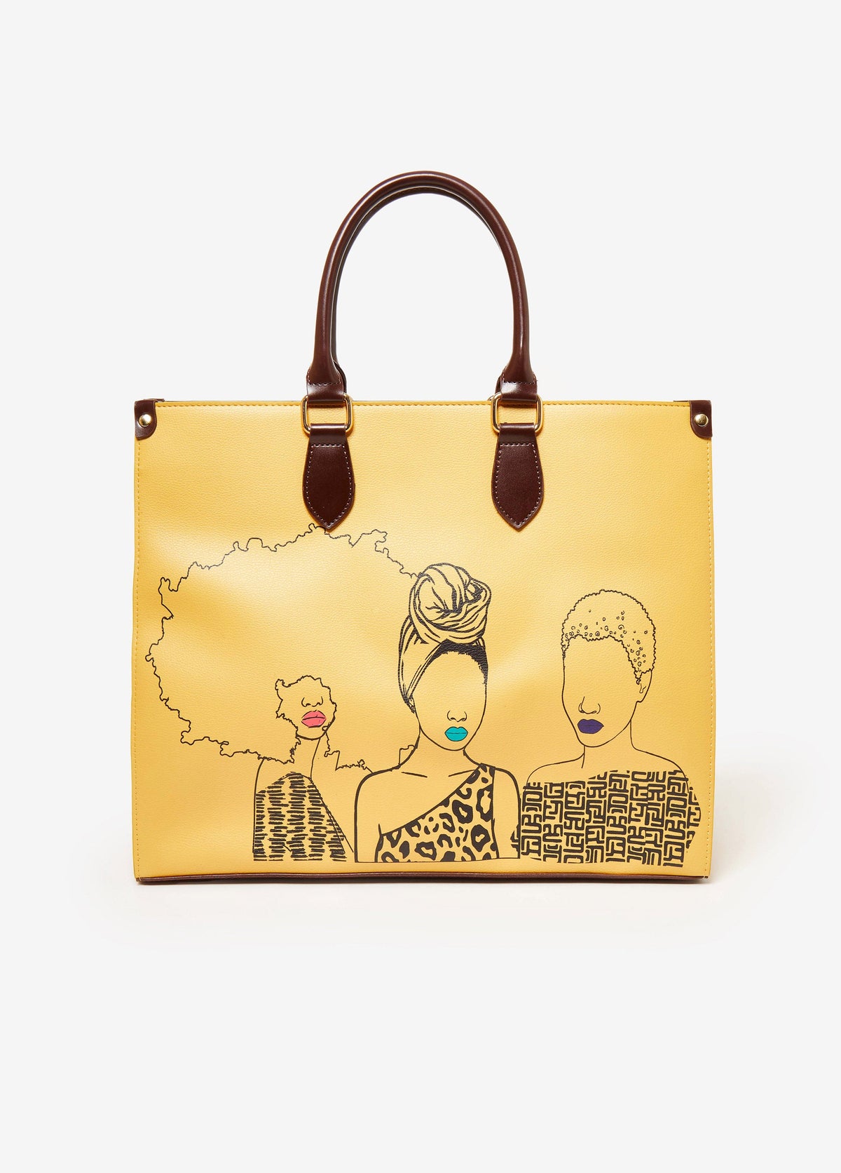 Pardon My Fro™ Mahogany Tote