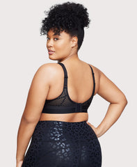 No-Sweat Mesh Sports Bra