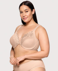 Front-Closure Cotton WonderWire Bra