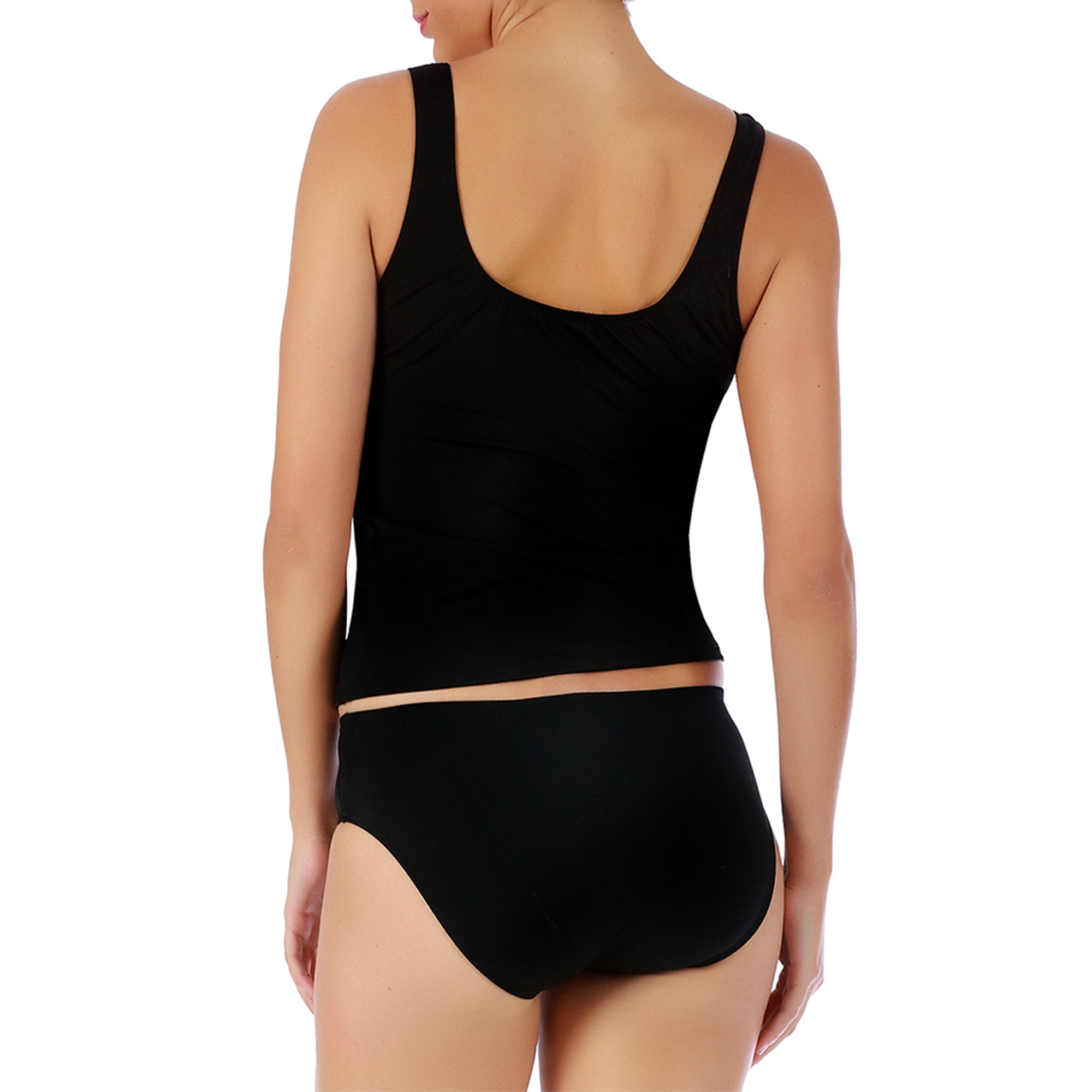 InstantFigure Compression Tankini Top