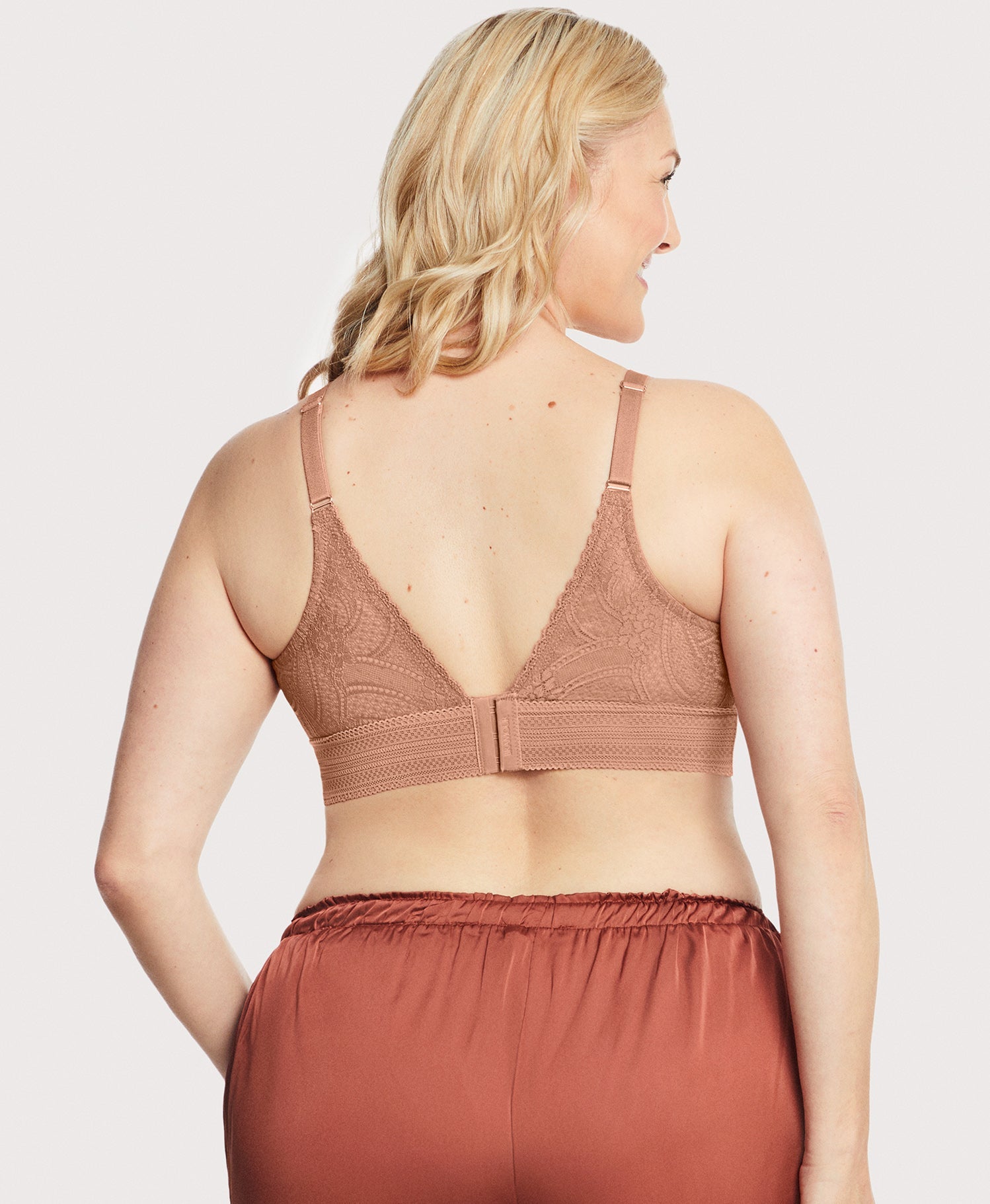 Bramour Gramercy Lace Triangle Bralette
