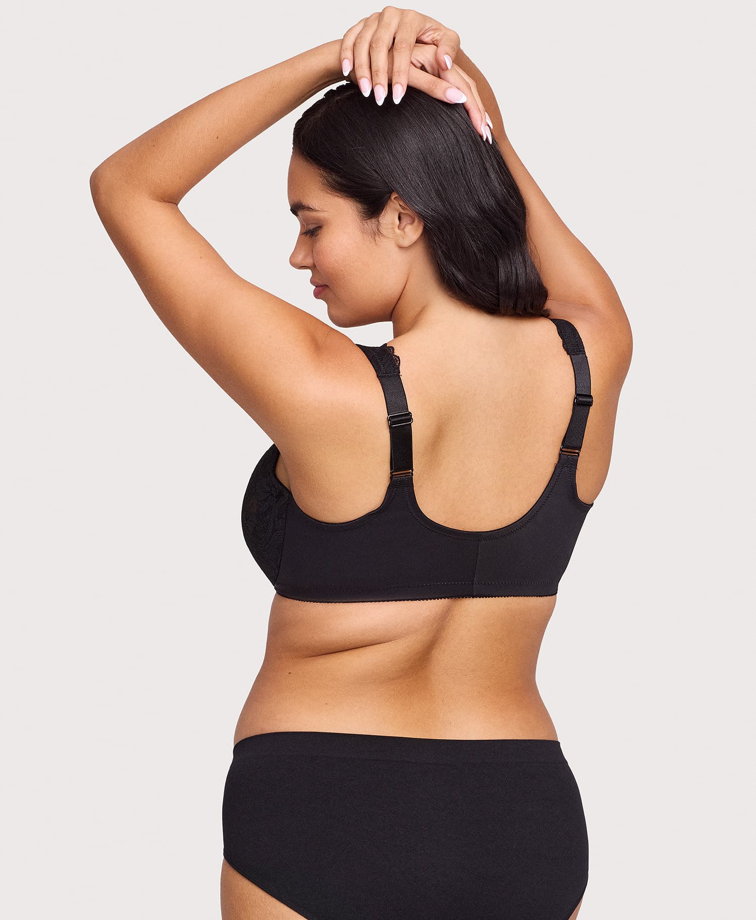 Front-Closure Stretch Lace WonderWire Bra