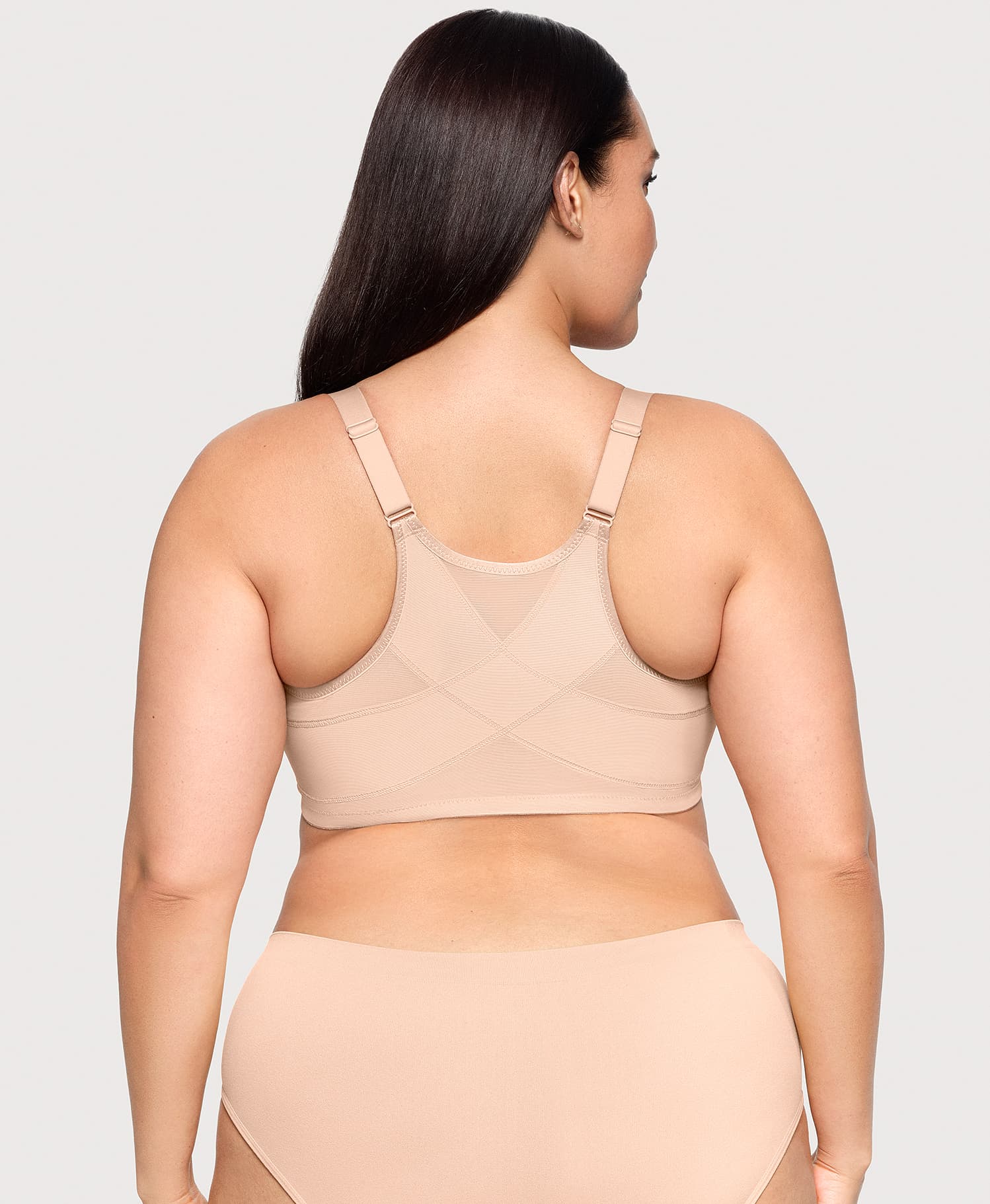 Front-Closure Posture Back WonderWire Bra