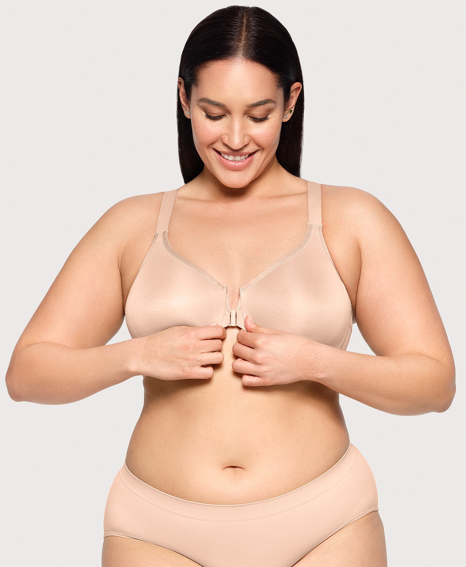 Front-Closure Posture Back WonderWire Bra