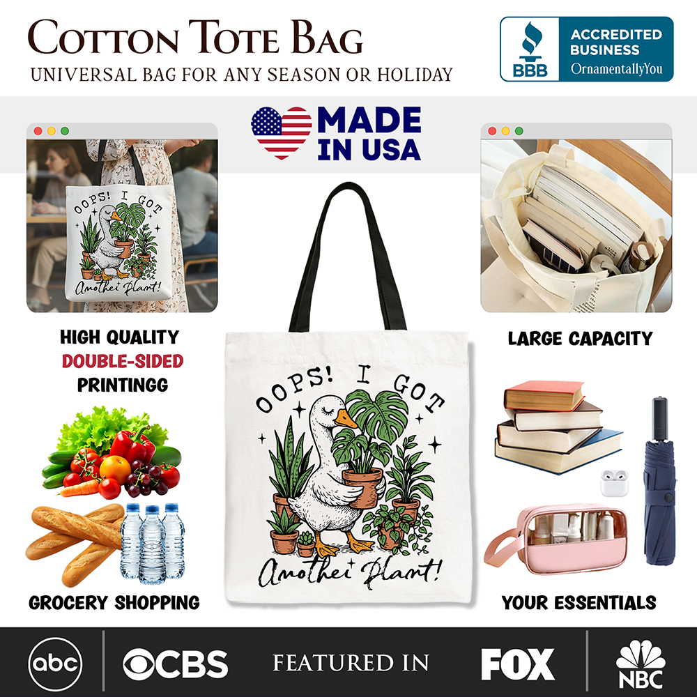 Got Another Plant Canvas Tote Bag