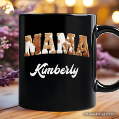 Cow Print Mama Ceramic Mug