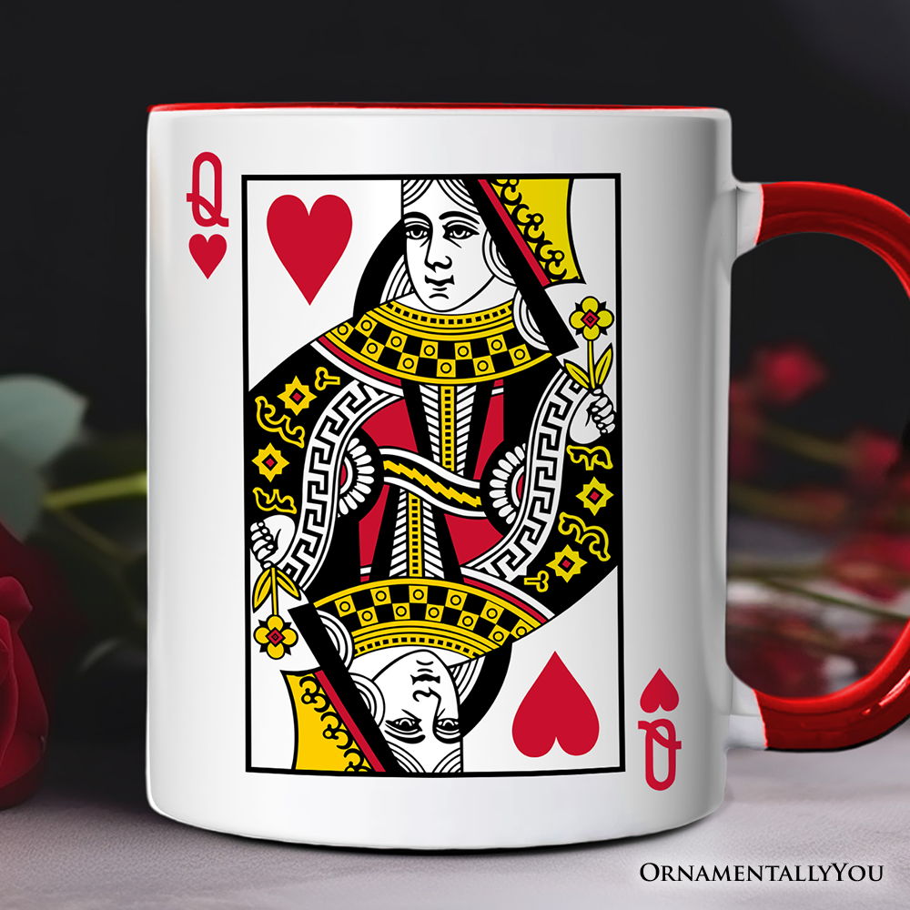 Queen Of Hearts Ceramic Mug