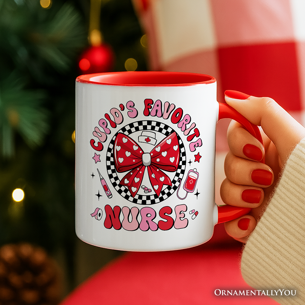 Cupids Favorite Nurse Mug