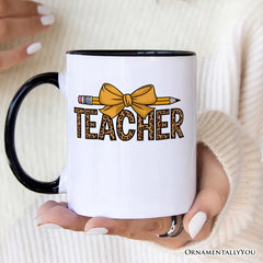 Leopard Teacher Ceramic Mug