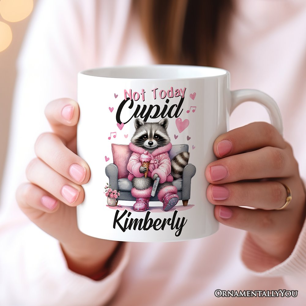 Not Today Cupid Ceramic Mug