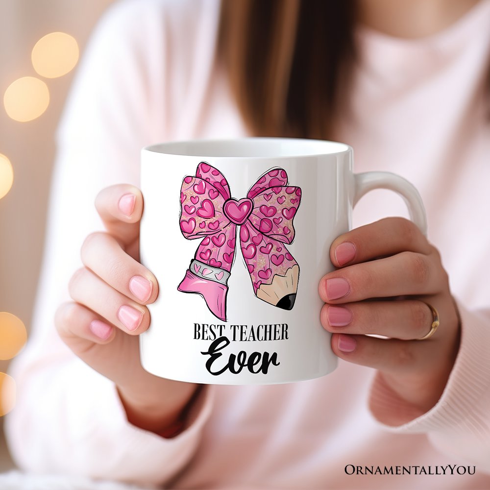 Best Teacher Ceramic Mug