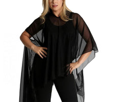InstantFigure InstaWrap Mesh Shawl