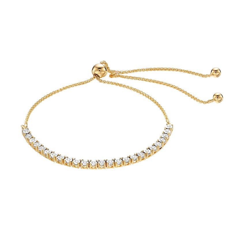 0.25 Carat Lab Grown Diamond Bolo Bracelet