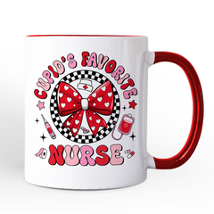 Cupids Favorite Nurse Mug