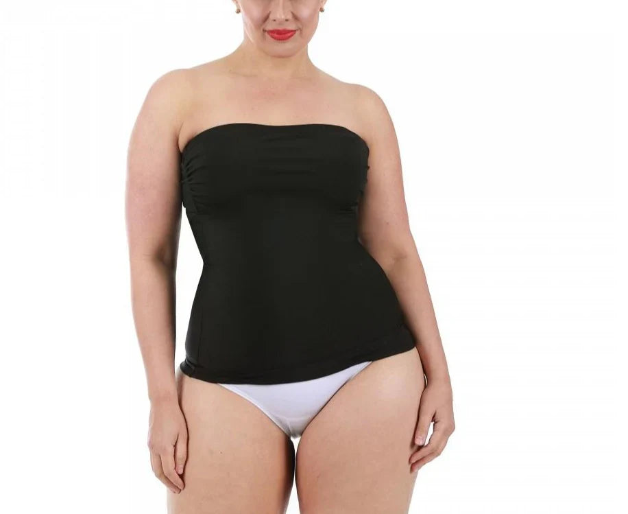 InstantFigure Strapless Bandeau Top