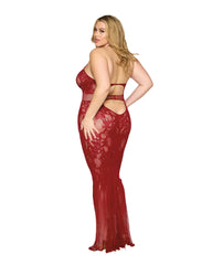 Dreamgirl Corset Lace Gown