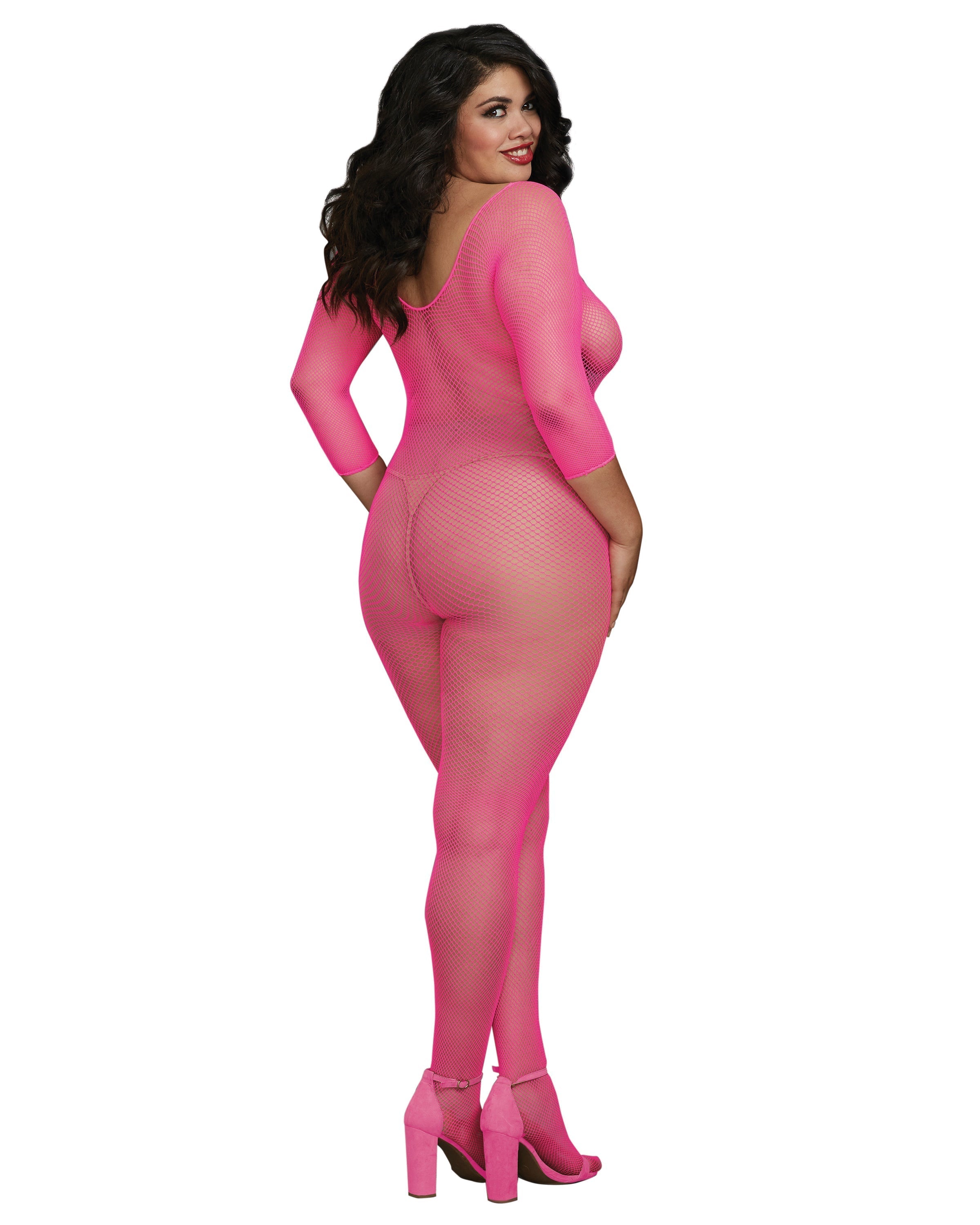 Dreamgirl Crotchless Fishnet Bodystocking